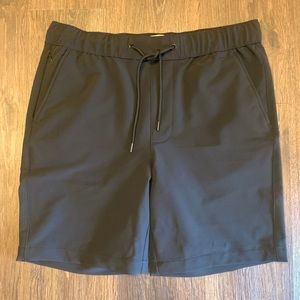 Goodfellow & Co Black Polyester Tech Shorts Mediun